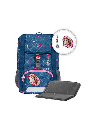 STEP BY STEP | Kinder Rucksack KID 3tlg Horse Lima | blau