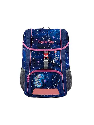 STEP BY STEP | Kinder Rucksack KID Reflect 3tlg Seahorse Zoe | dunkelblau