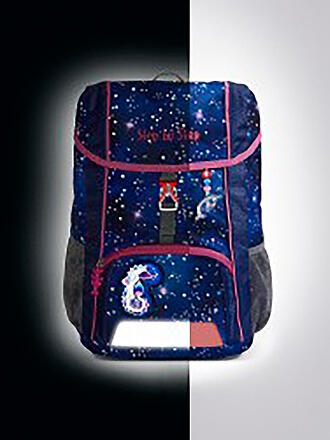 STEP BY STEP | Kinder Rucksack KID Reflect 3tlg Seahorse Zoe | blau