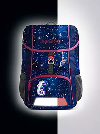 STEP BY STEP | Kinder Rucksack KID Reflect 3tlg Seahorse Zoe | dunkelblau