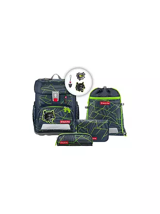 STEP BY STEP | Schultaschen Set 5tlg CLOUD Mermaid Lola | schwarz