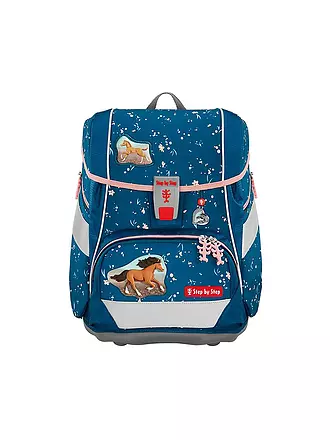 STEP BY STEP | Schultaschen Set 6tlg 2in1 Plus Wild T-Rex Taro | blau