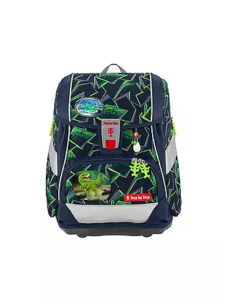 STEP BY STEP | Schultaschen Set 6tlg 2in1 Plus Wild T-Rex Taro | 