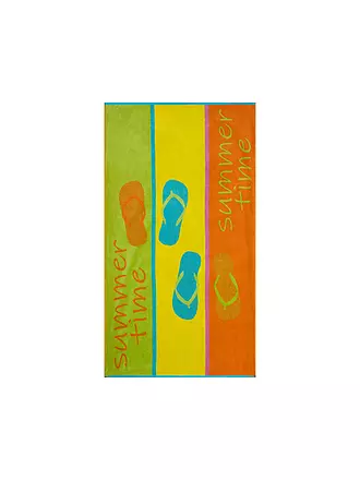 STUCO | Strandtuch 170x90cm Summer Time | orange