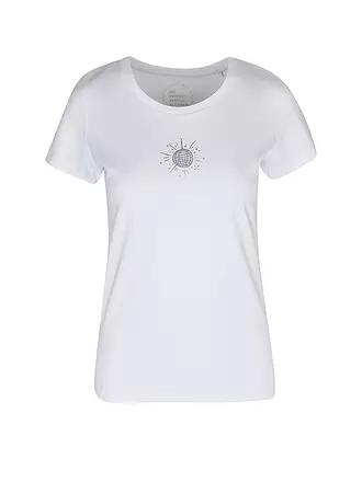STUDIO JFK | T-Shirt DISCOKUGEL | weiß