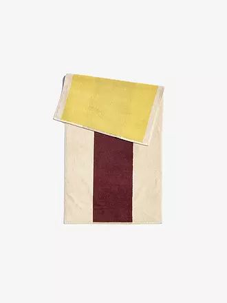 SUITE702 | Duschtuch 70x140cm MARTENS AND MARTENS Pink/Green | gelb