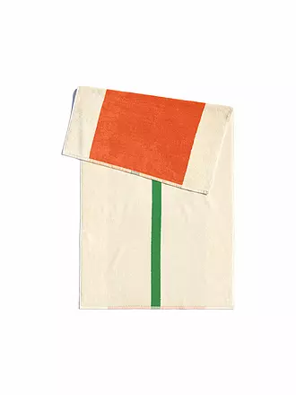 SUITE702 | Handtuch 50x100cm MARTENS AND MARTENS Brown/Lime | orange