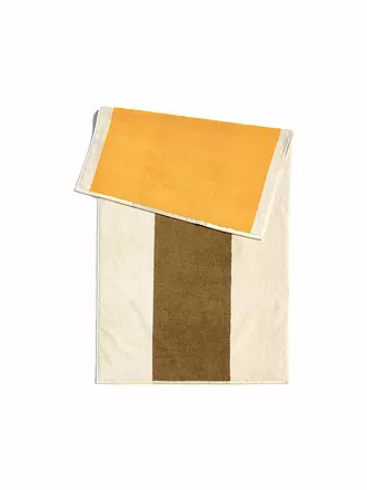 SUITE702 | Handtuch 50x100cm MARTENS AND MARTENS Brown/Lime | orange