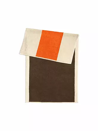 SUITE702 | Strandtuch 90x180cm MARTENS AND MARTENS Orange/Brown | dunkelblau