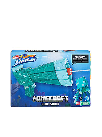 SUPER SOAKER | Nerf Super Soaker Minecraft Glow Squid | keine Farbe