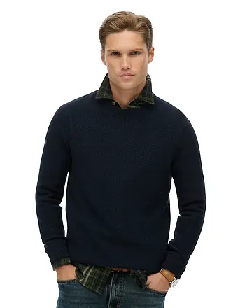 SUPERDRY | Pullover | dunkelblau
