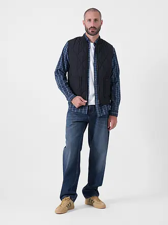 SUPERDRY | Steppgilet | schwarz