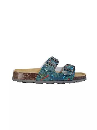 SUPERFIT | Jungen Hausschuhe - Pantoffel | olive