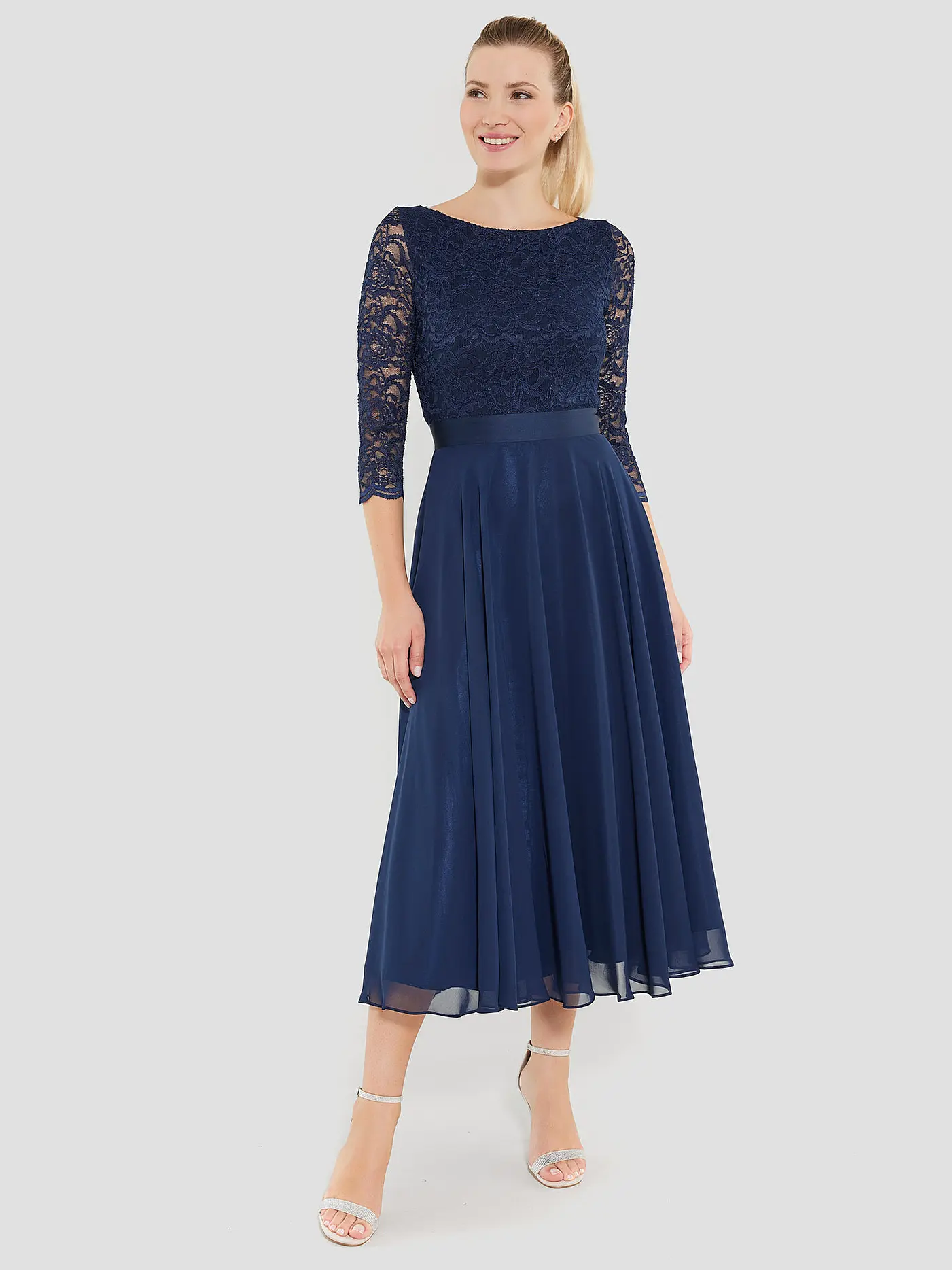 SWING | Abendkleid | dunkelblau