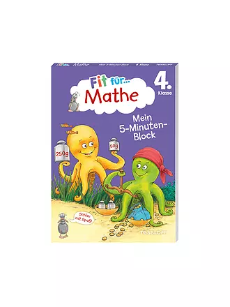 TESSLOFF VERLAG | Fit für Mathe 4. Klasse - Mein 5-Minuten Block | keine Farbe