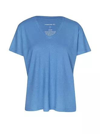 THINKING MU | T-Shirt CLAVEL | blau