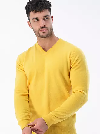 TOM RUSBORG | Kaschmirpullover | gelb