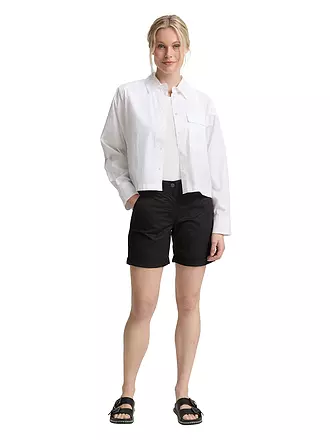 TOM TAILOR |  Chinoshorts | schwarz