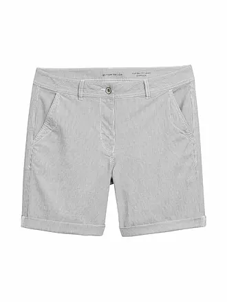 TOM TAILOR |  Chinoshorts | schwarz
