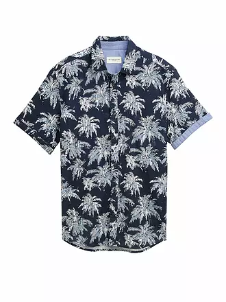 TOM TAILOR | Hemd Regular Fit | dunkelblau