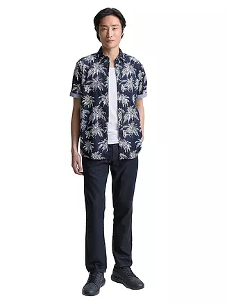 TOM TAILOR | Hemd Regular Fit | dunkelblau