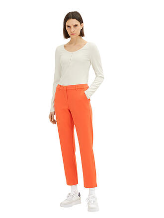 TOM TAILOR | Hose Slim Fit MIA | rot