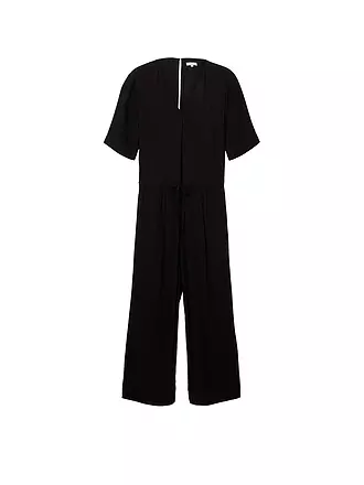 TOM TAILOR | Jumpsuit | schwarz