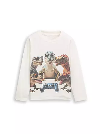 TOM TAILOR | Jungen Langarmshirt | weiss