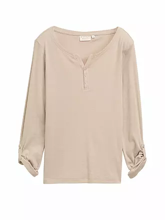 TOM TAILOR | Langarmshirt | creme