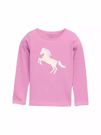 TOM TAILOR | Mädchen Langarmshirt | pink