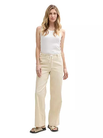 TOM TAILOR | Marlenehose | creme
