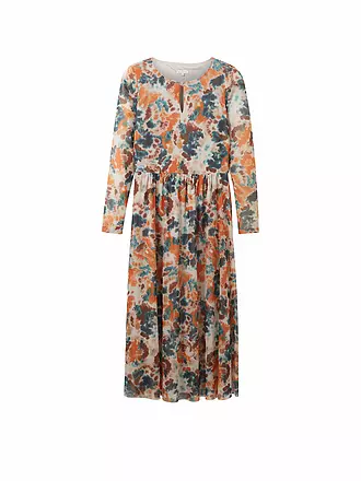 TOM TAILOR | Midikleid | dunkelblau