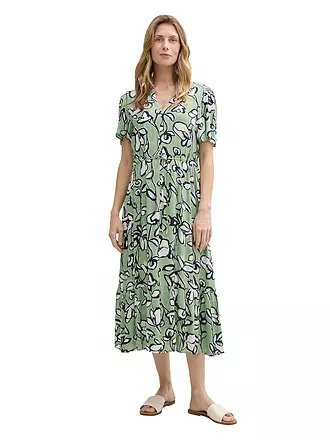 TOM TAILOR | Midikleid | hellgrün
