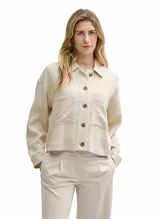TOM TAILOR | Overshirt | creme