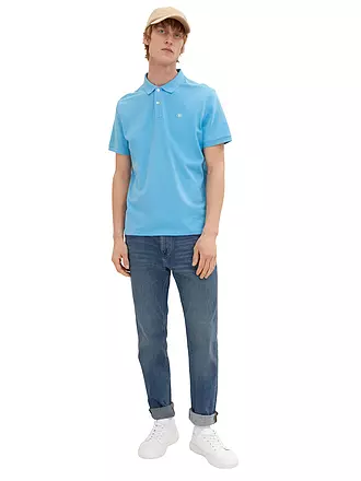 TOM TAILOR | Poloshirt Regular Fit | hellblau
