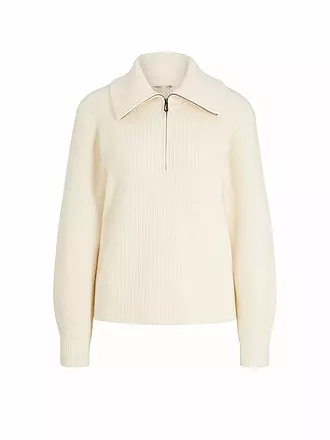 TOM TAILOR | Pullover Troyer | creme