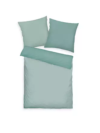 TOM TAILOR | Satin Bettwäsche 70x90cm  / 140x200cm Fresh Sage | mint