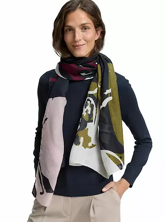 TOM TAILOR | Schal | dunkelblau