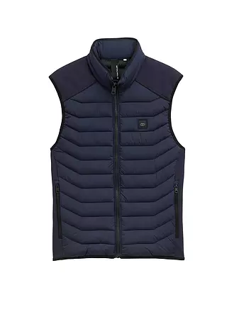 TOM TAILOR | Steppgilet | blau