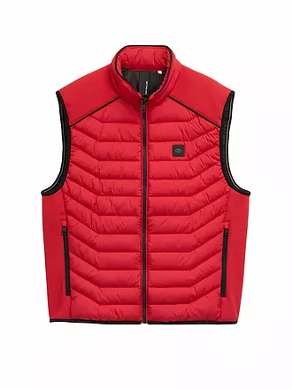 TOM TAILOR | Steppgilet | rot