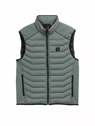 TOM TAILOR | Steppgilet | grün