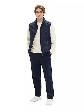 TOM TAILOR | Steppgilet | schwarz