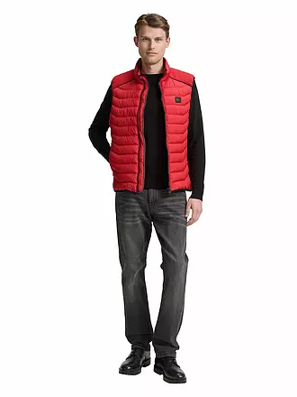 TOM TAILOR | Steppgilet | grün
