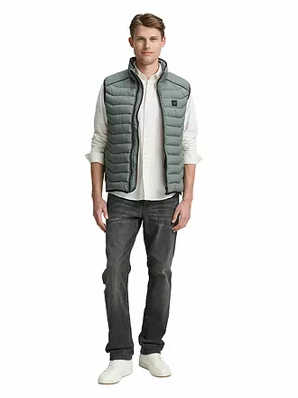 TOM TAILOR | Steppgilet | schwarz