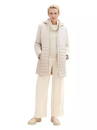 TOM TAILOR | Steppmantel | beige