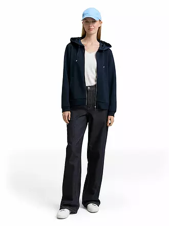 TOM TAILOR | Sweatjacke | dunkelblau