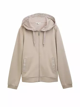 TOM TAILOR | Sweatjacke | beige
