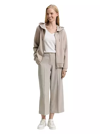 TOM TAILOR | Sweatjacke | beige