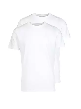 TOM TAILOR | T-Shirt 2-er Pkg. | weiss