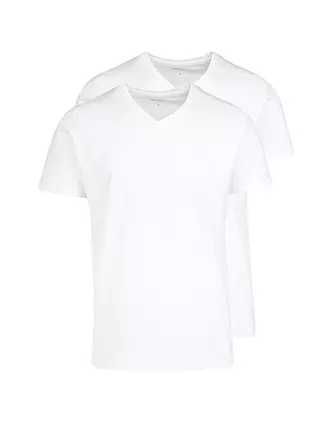 TOM TAILOR | T-Shirt 2-er Pkg. | schwarz